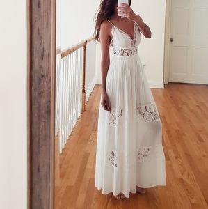 White dress